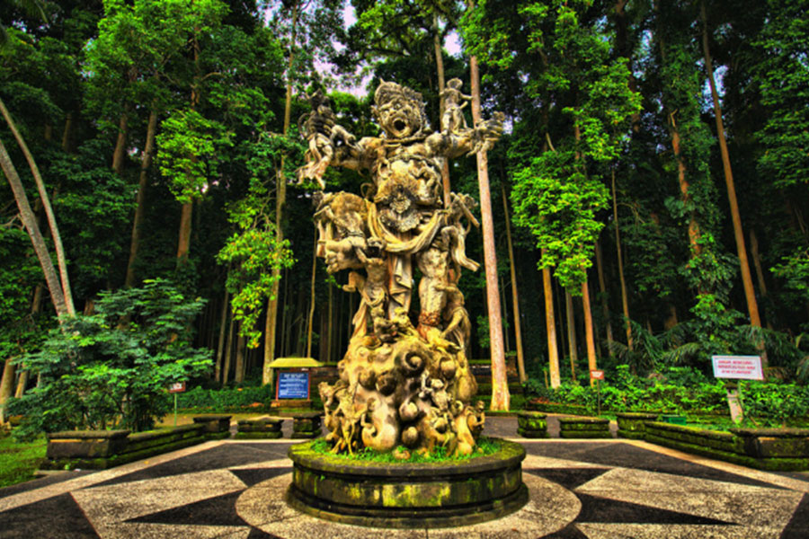 sangeh monkey forest